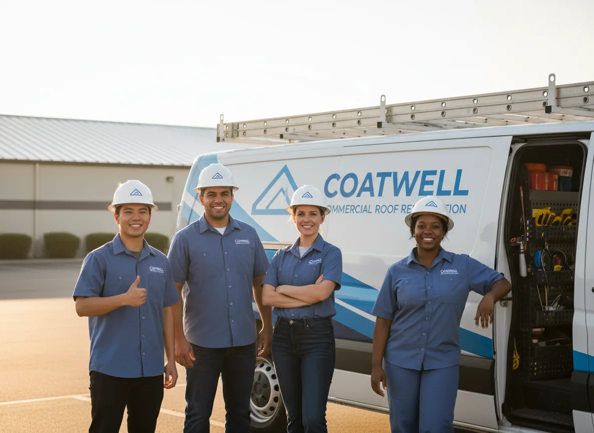 Commercial roof coating company in Powhattan, KS